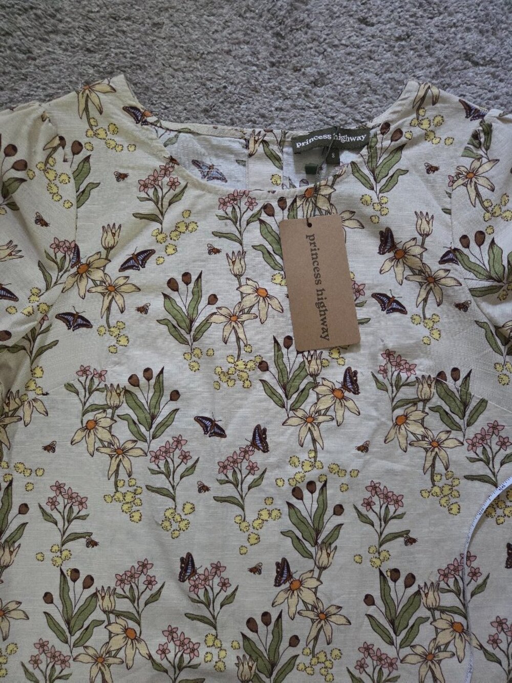 Princess Highway Floral Native Top NWT